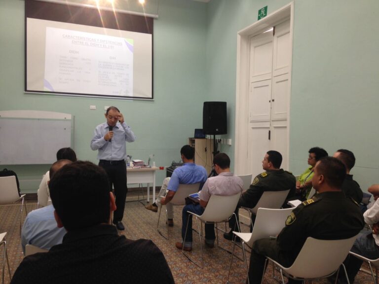 Continuando con el Taller de Operadores Judiciales en Derechos Humanos (DD. HH. ) y Derecho Internacional Humanitario (D. I. H.)