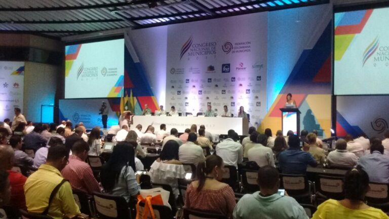 La Federación Colombiana de Municipios realiza entre el 29 y 31 de marzo en la ciudad de Cartagena el Congreso Nacional de Municipios 2017