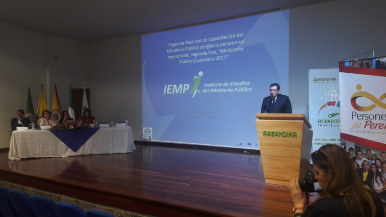 Una nueva jornada de capacitación regional a personeros inició el Instituto de Estudios del Ministerio Público